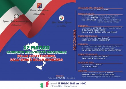 17 marzo Giornata dell'Unità Nazionale - CE.S.M. Centro Studi Molisano